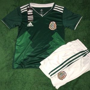 Mexico home kids uniform 4-14 years avaliable